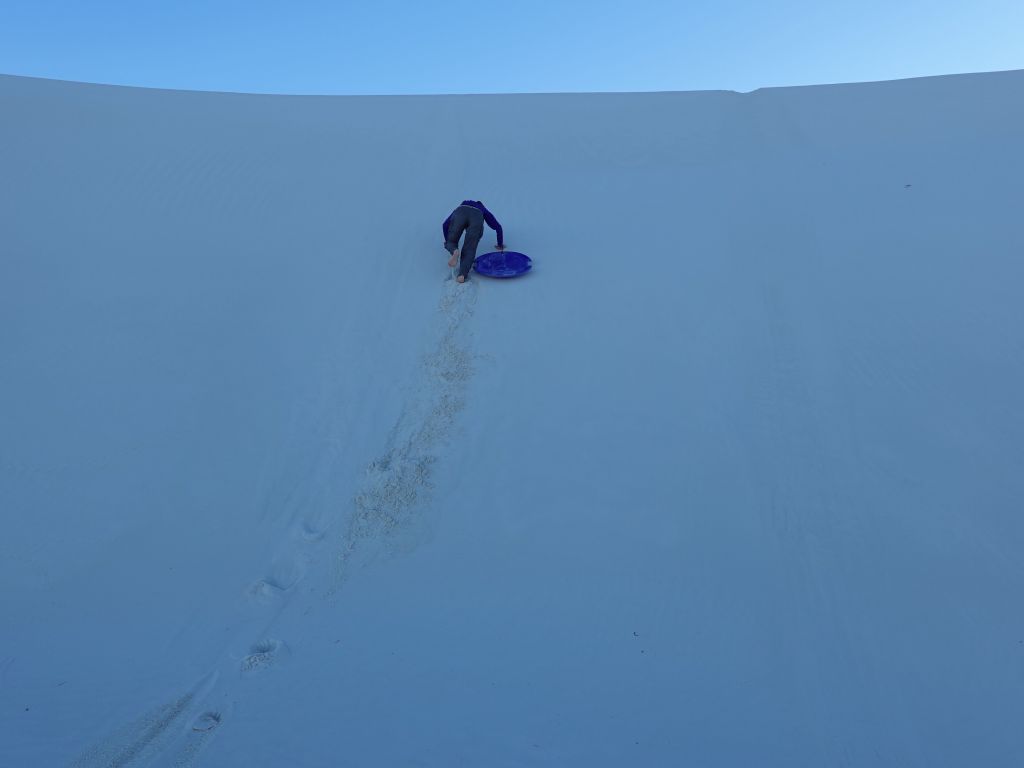 Jennifer had more funs with dunes