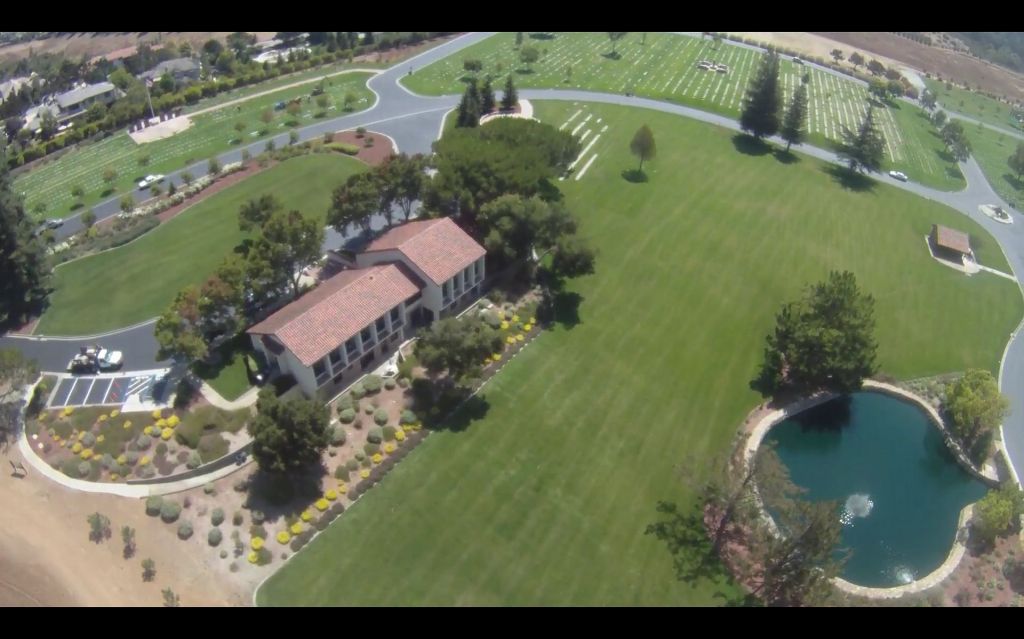 another nice view of the cemetary