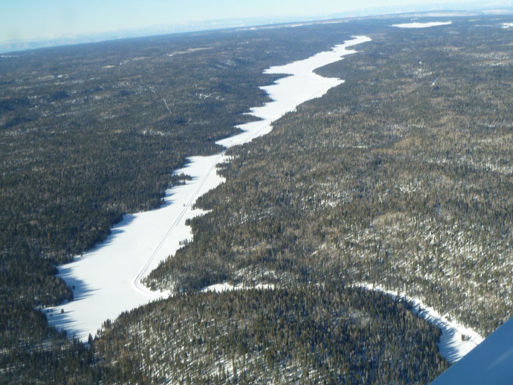 North Rim road was snowed in