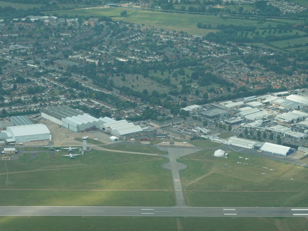 overflying cambridge airport