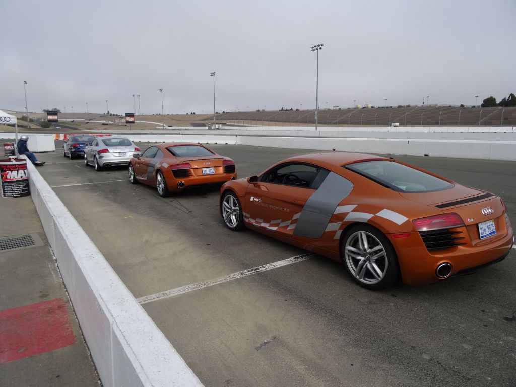 Two students, 4 cars. It felt a bit overkill :)