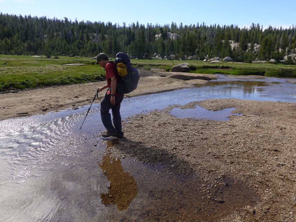 the river crossings were easy enough, only one was a bit tricky