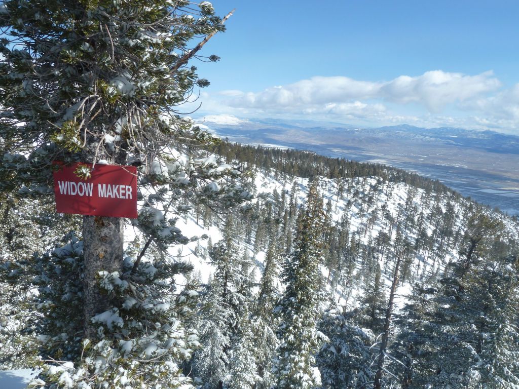 View of Nevada on the other side