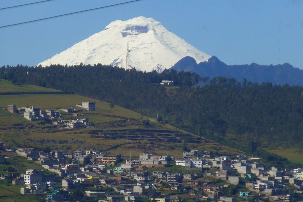 Plenty of high peaks with Glaciers in the Andes