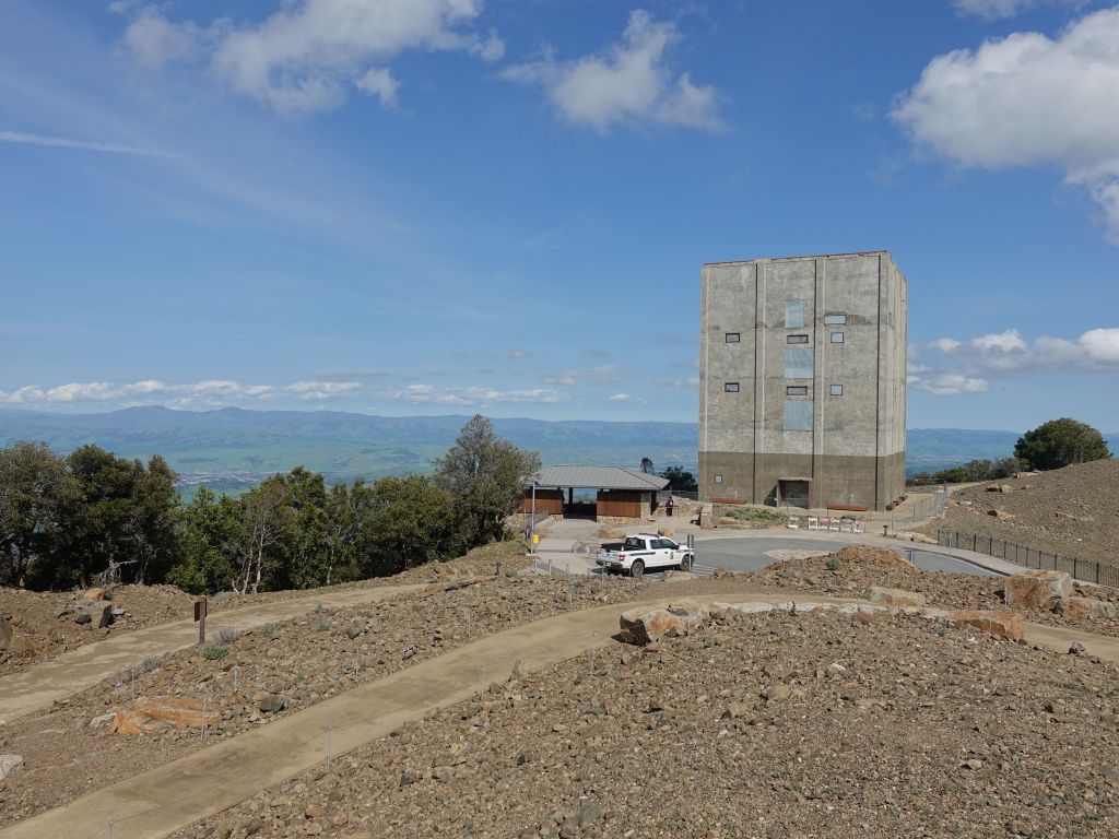 Old radar building that was used to detect potential enemy planes coming from the pacific