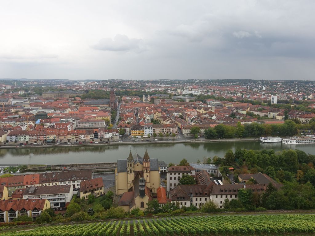 good view from up there, keep in mind the city was mostly levelled by bombs and rebuilt