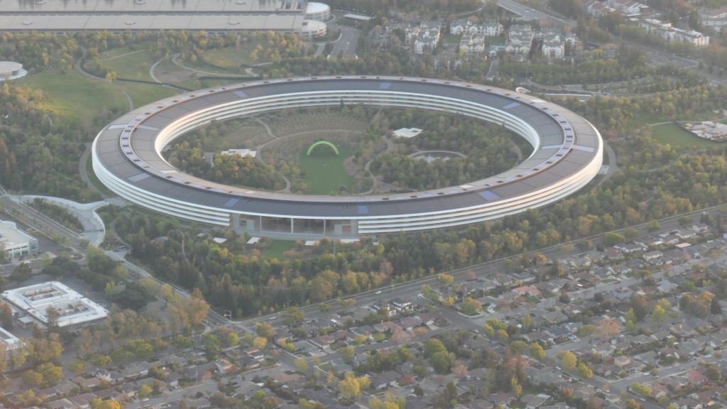 Apple spaceship buildings