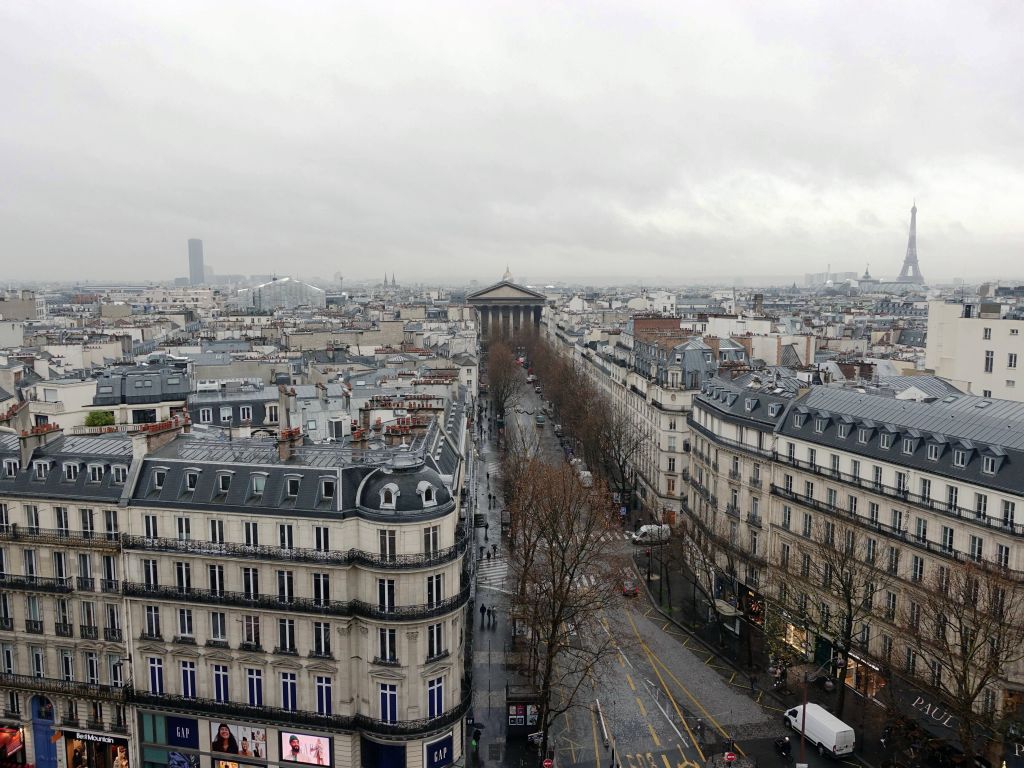 nice views from top of Printemps