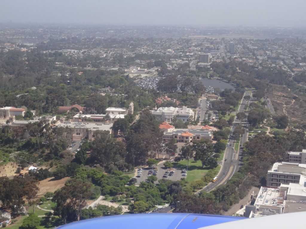 Balboa Park where Artruo and I spent quite a bit of time when we weren't diiving