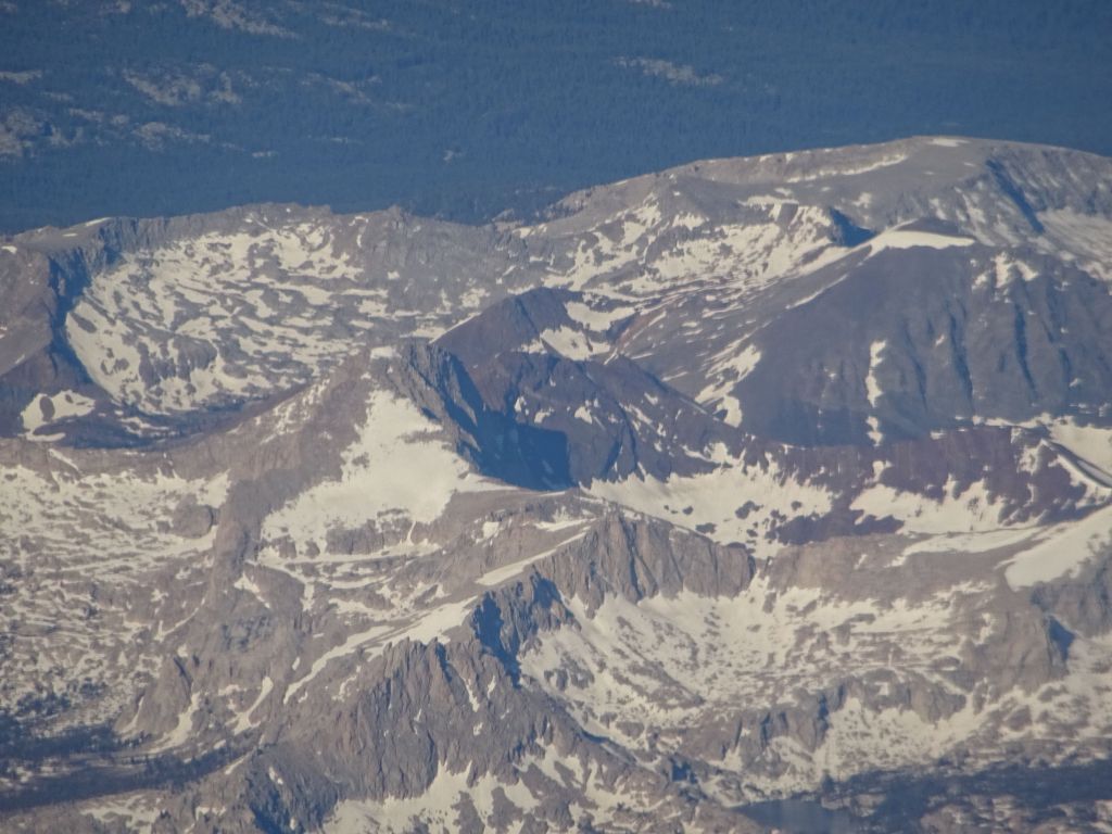 we flew past Mt Whitney on the way back