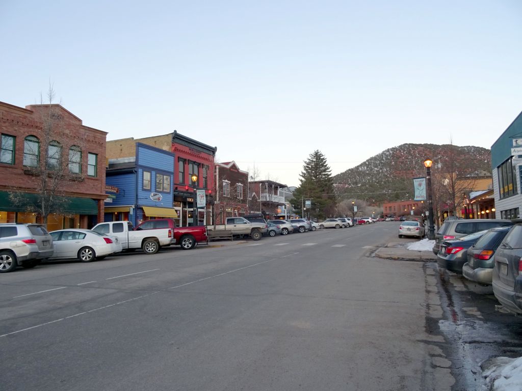 Town of Basalt where we had dinner