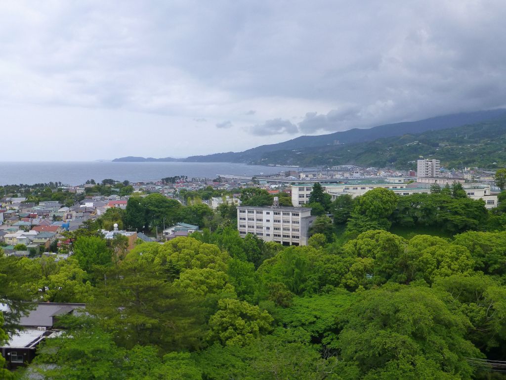 view from the castle