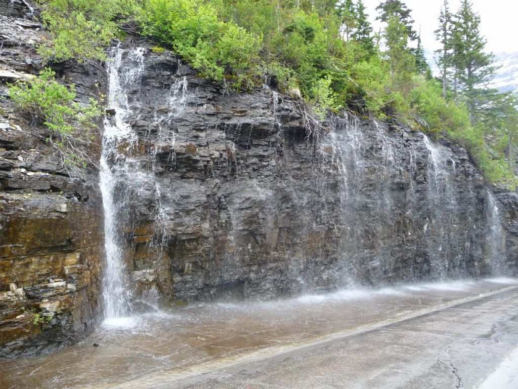 weeping wall