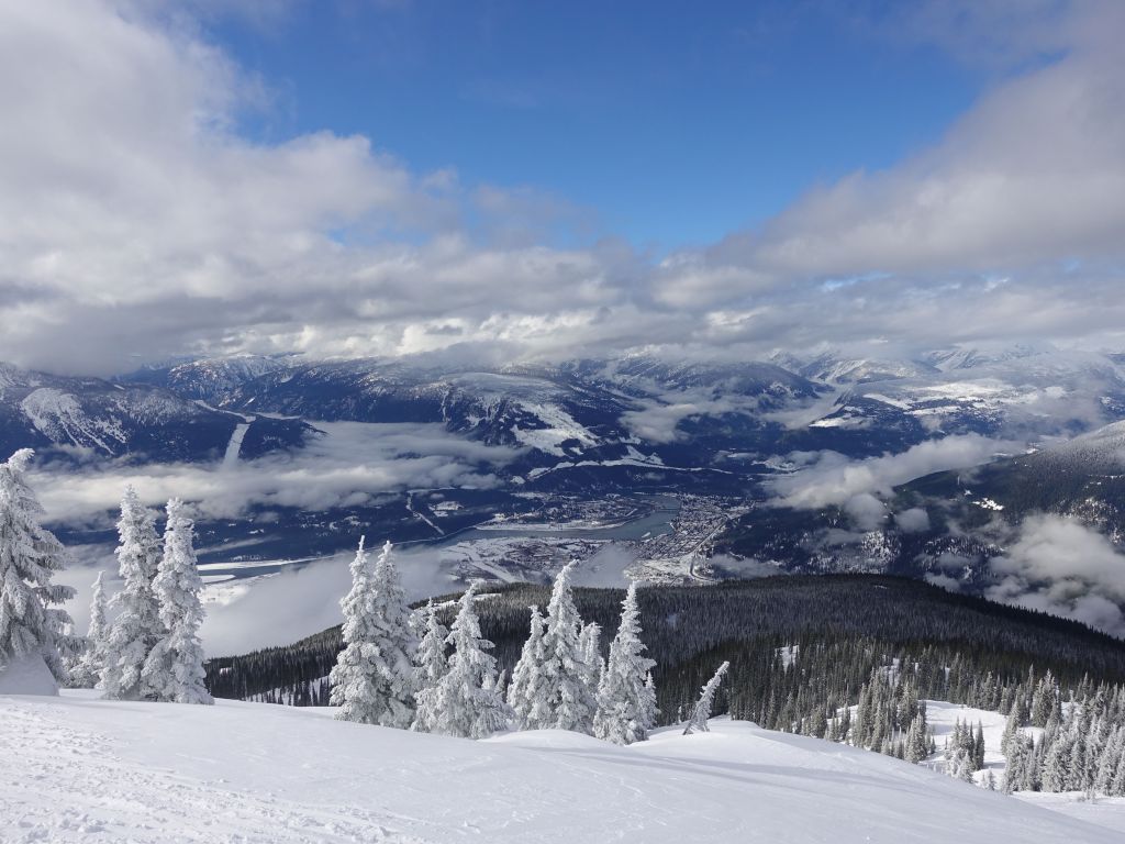 the sun came out in the afternoon and melted all the frozen snow