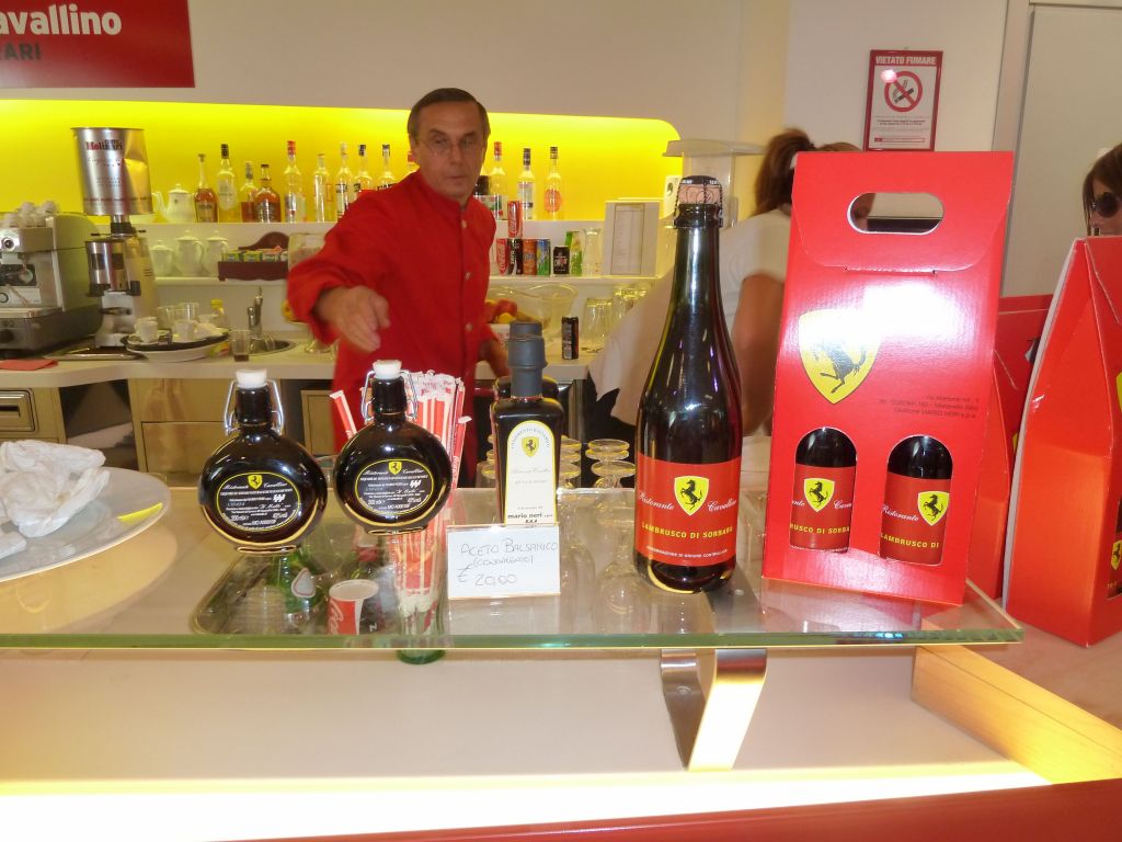 Ferrari cafe has lambrusco you can buy