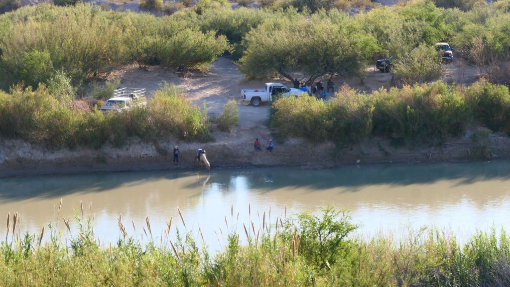 mexico, across the river