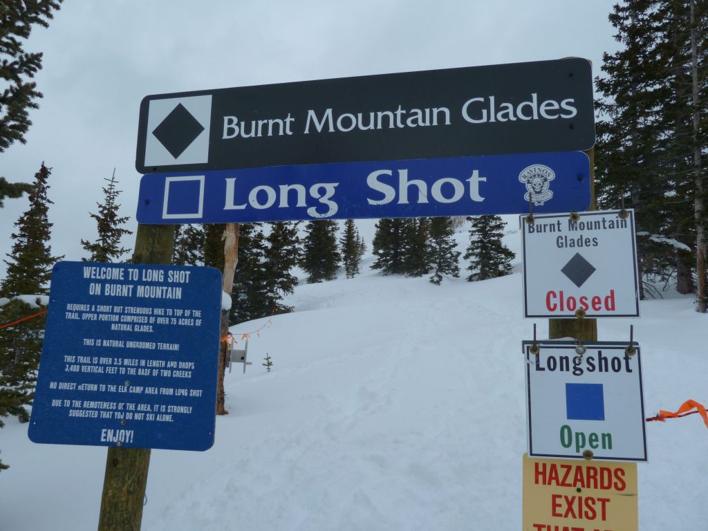 Snowmass has backcountry you can hike to