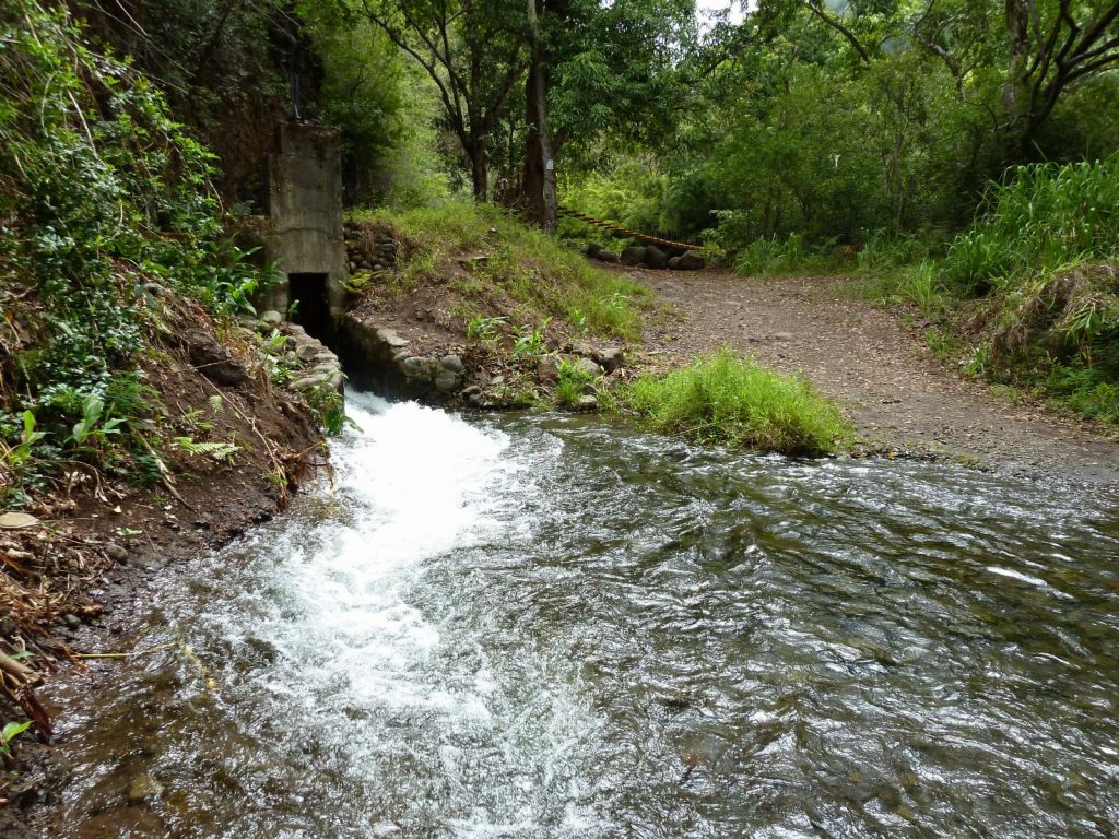 our first stream crossing