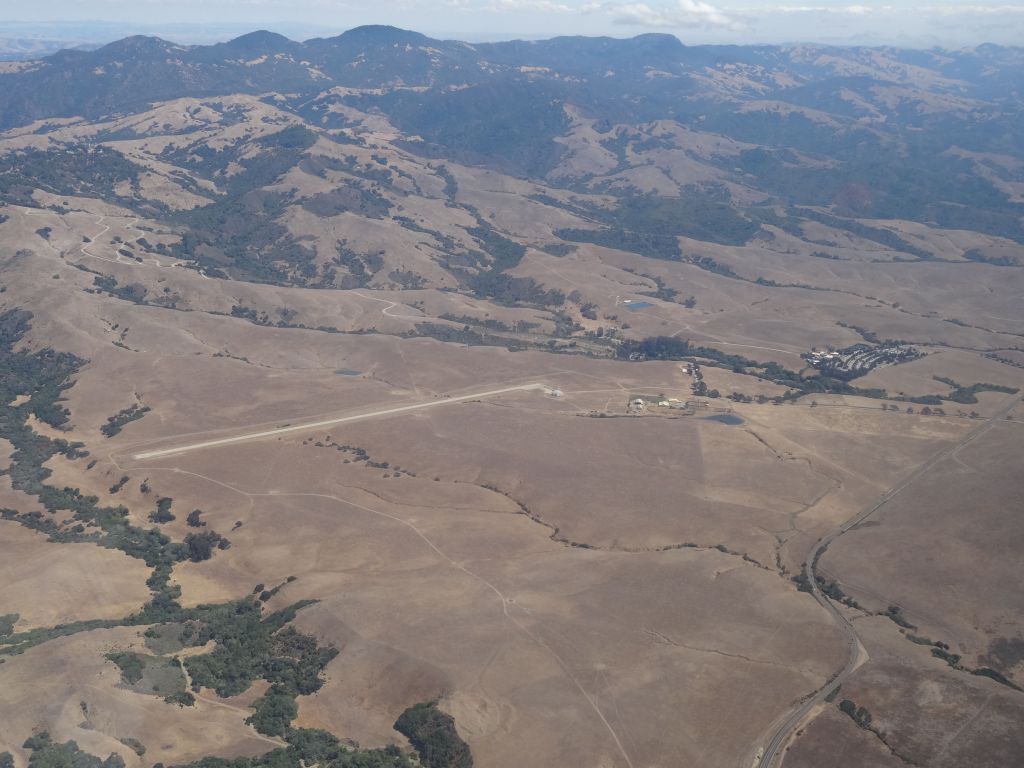 Hearst Castle's Private Runway we weren't allowed to use