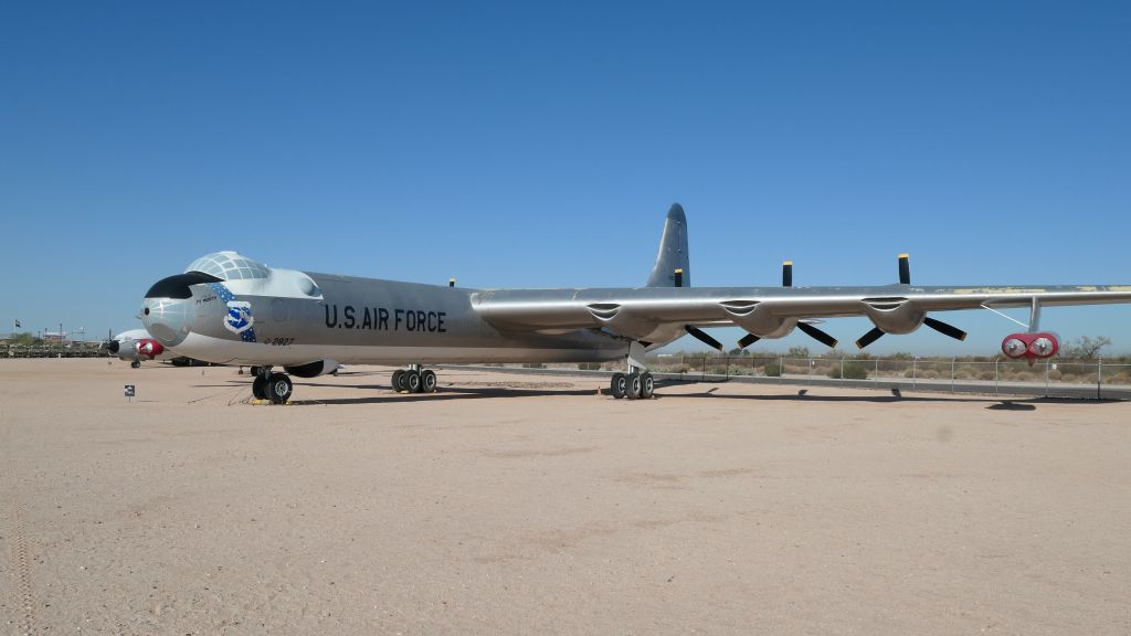 unconventional propellor bomber that was improved with small jet engines