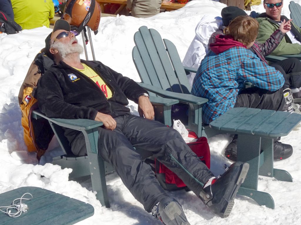 skiing is hard work :)