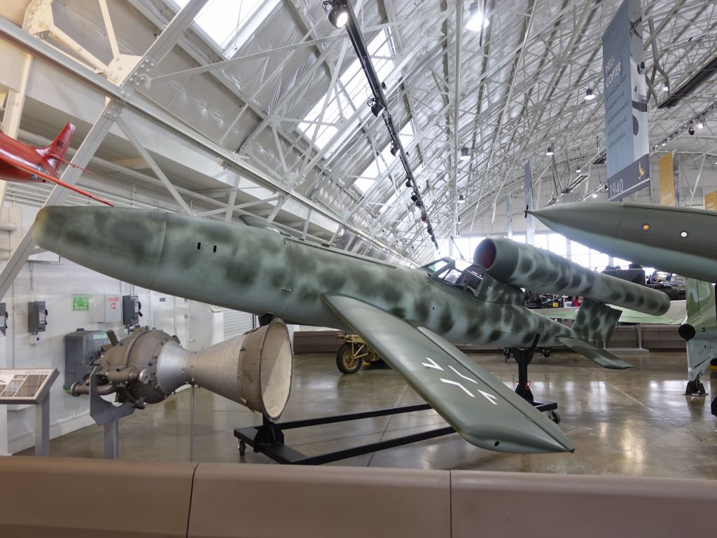 I had never seen this V1 with suicide mission pilot (Rechenberg)