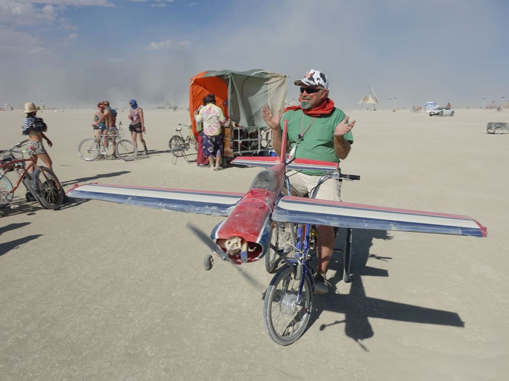 plane bike, not bad