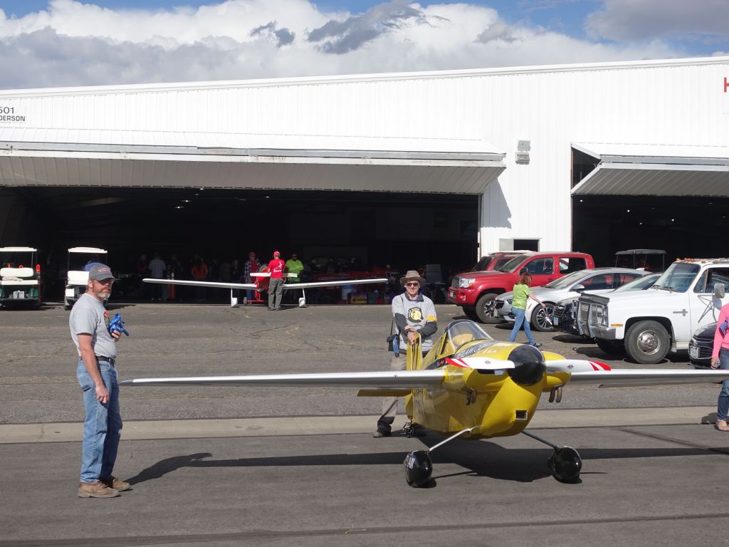 some races used very small planes, less drag, more speed