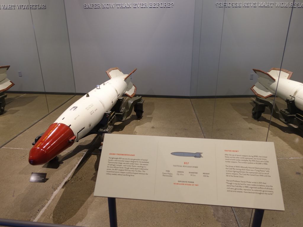 a more powerful and smaller bomb