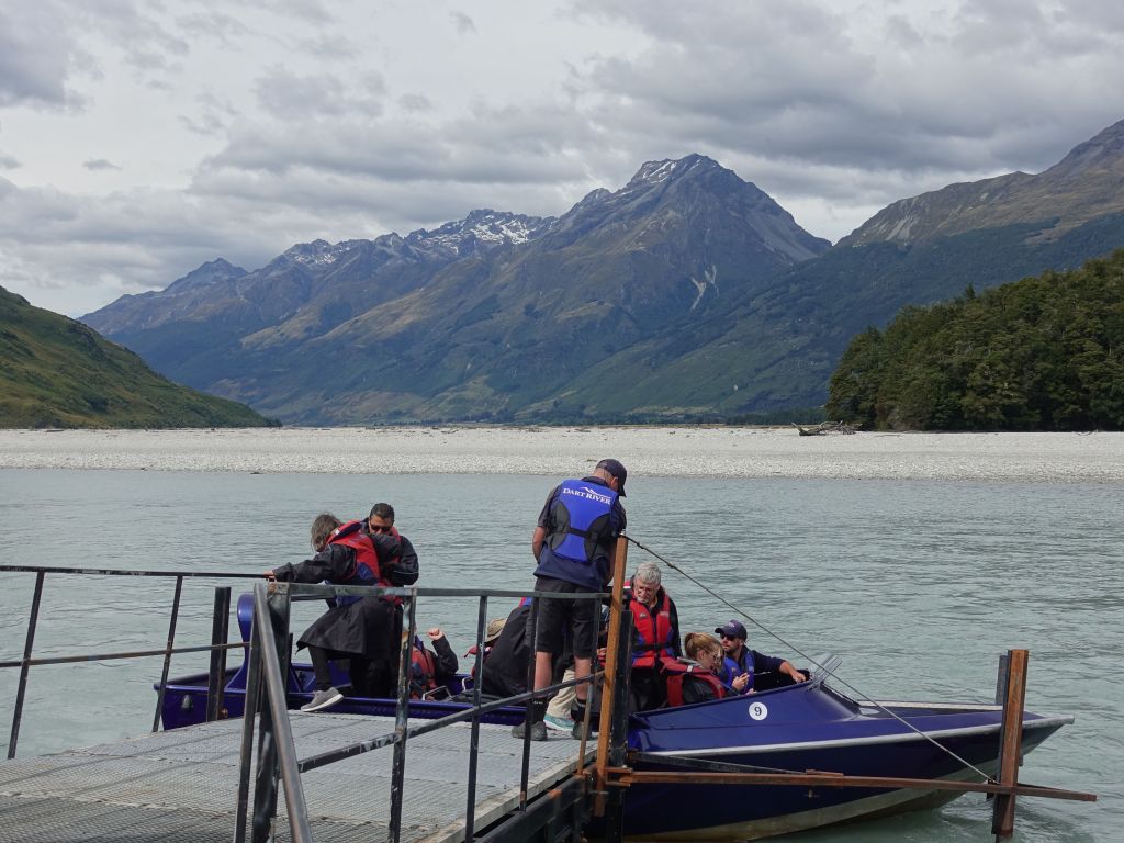 then we got on a 90kph jetboat