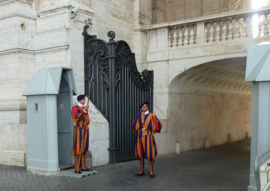 The special Vatican Guards