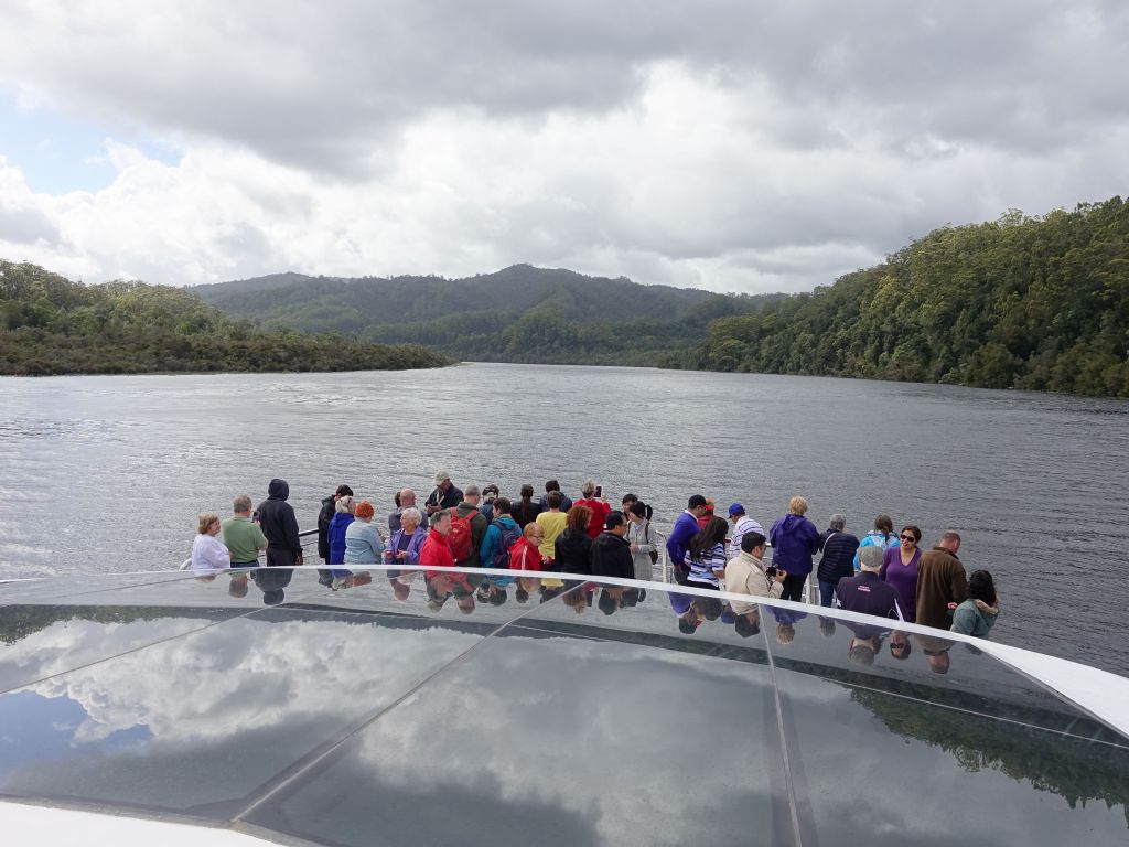 we then made it to gordon river and its rainforest