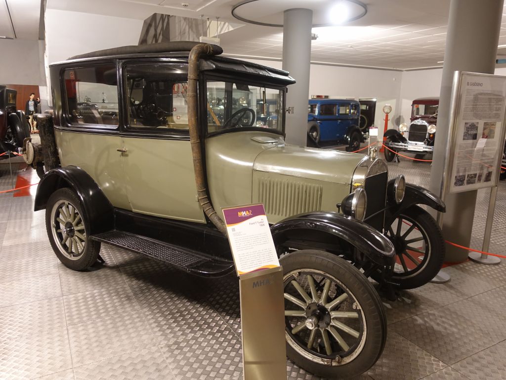 car converted to coal during the war