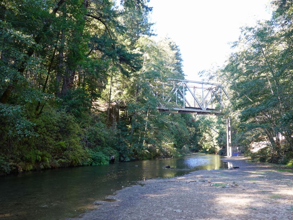 we then walked down to the river for lunch