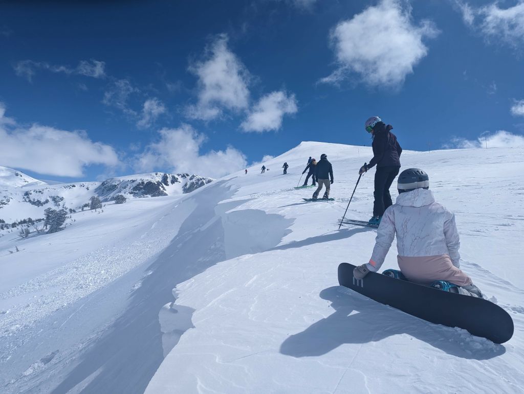 it was a bit of a jump into snow that wasn't exactly a pillow underneath :)