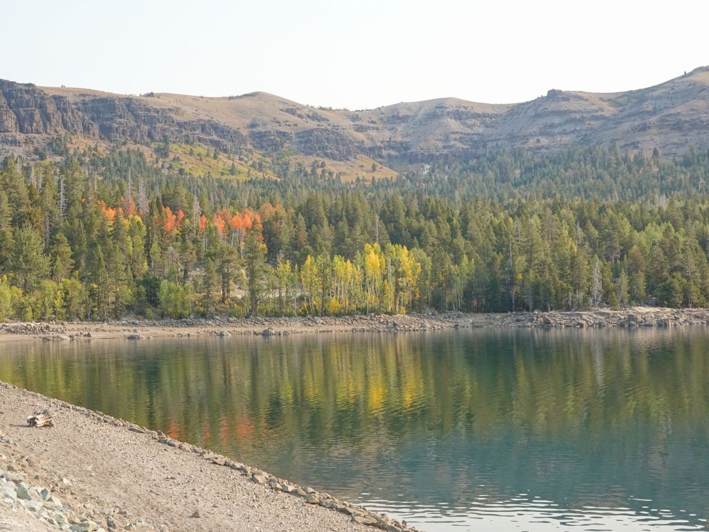 I've only ever seen caples lake when it was frozen