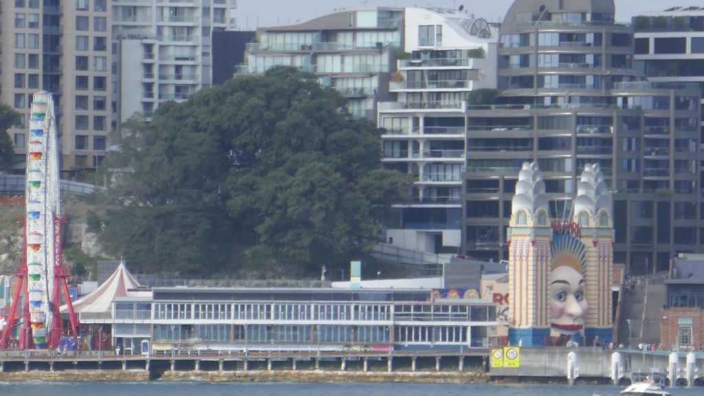 Luna Park across the river