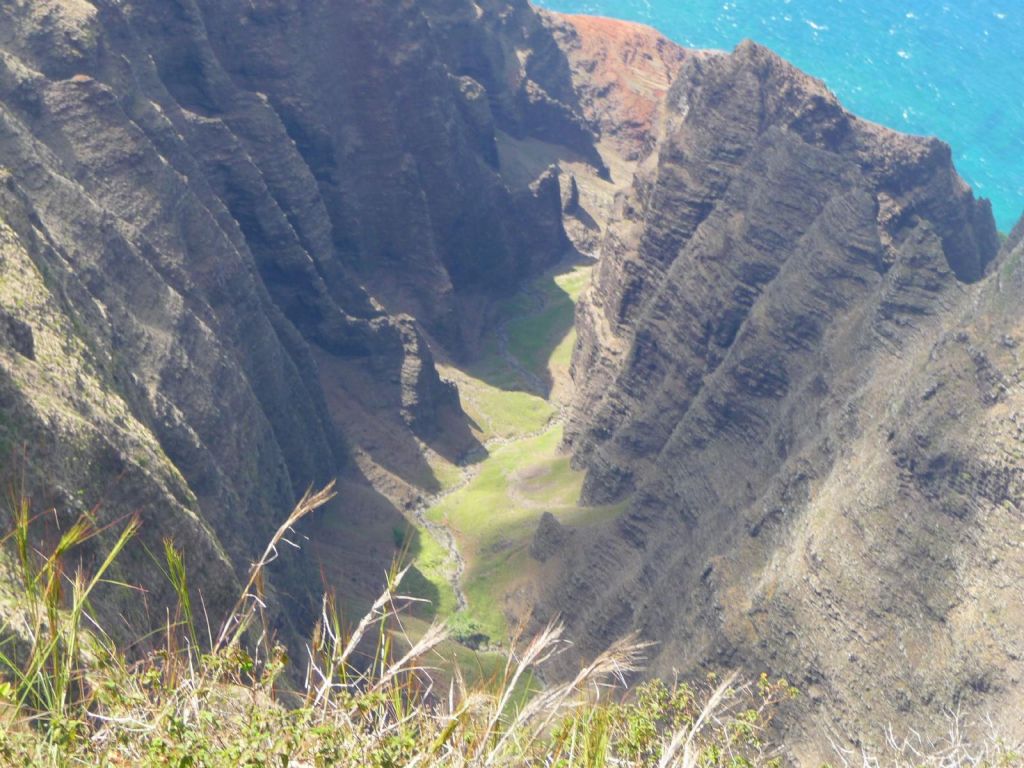 the vantage point at the end of the trail