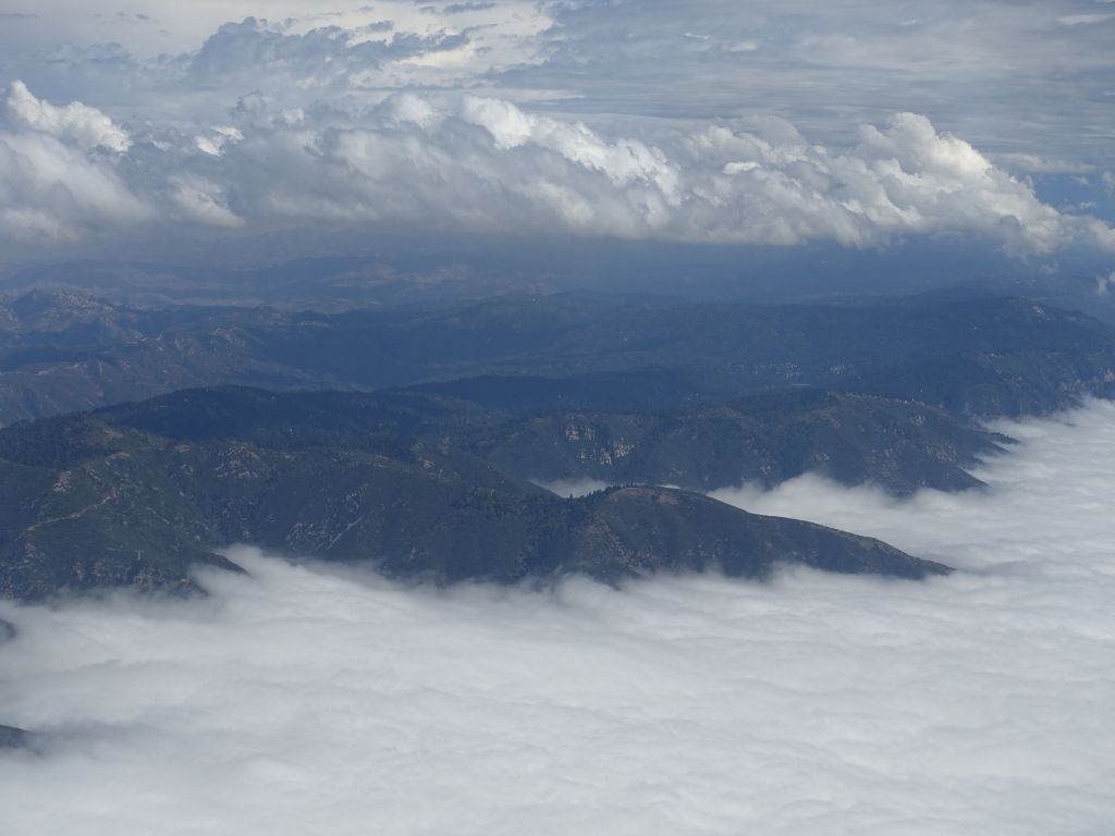 weather got a bit more interesting as I got closer to Palm Springs