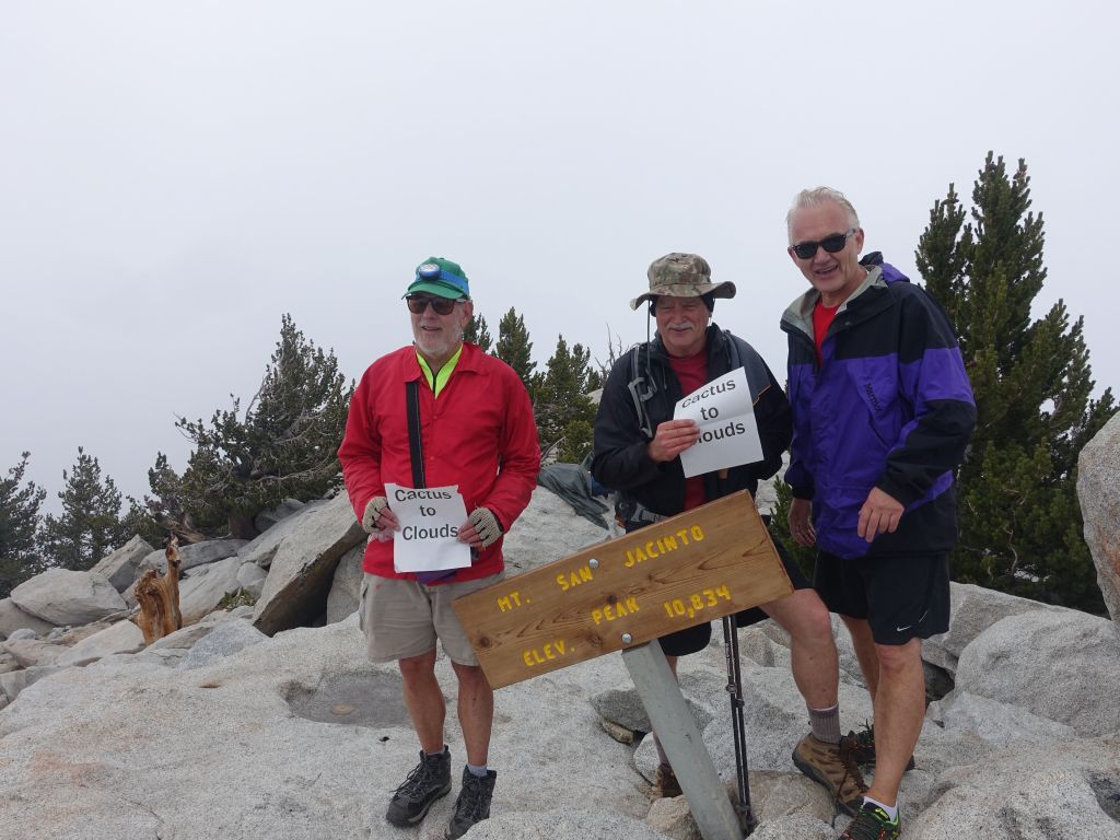 those guys did the crazy cactus to clouds hike, from Palm Springs to the 10kft peak