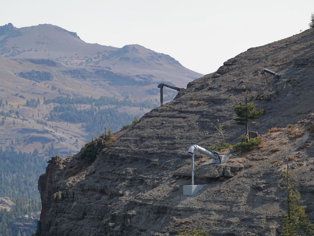 these trigger the slides for avalanche safety on Carson Spur