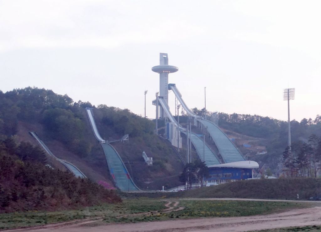 ski jump ramps