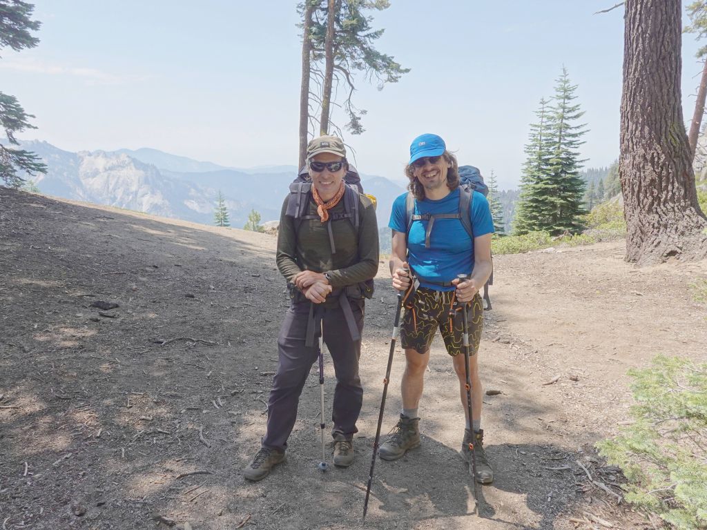 We joined the High Sierra Trail