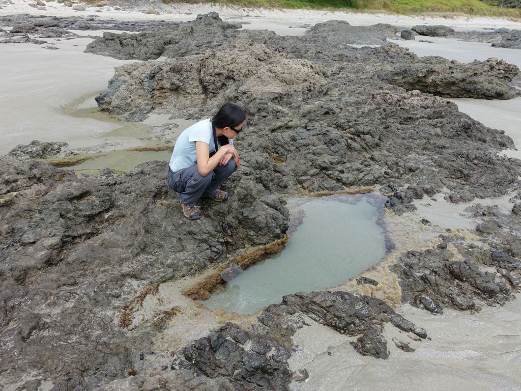 checking out tide pools :)