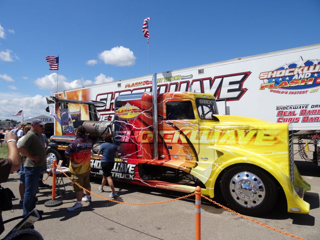 the jet truck was so wrong and so impressive :)