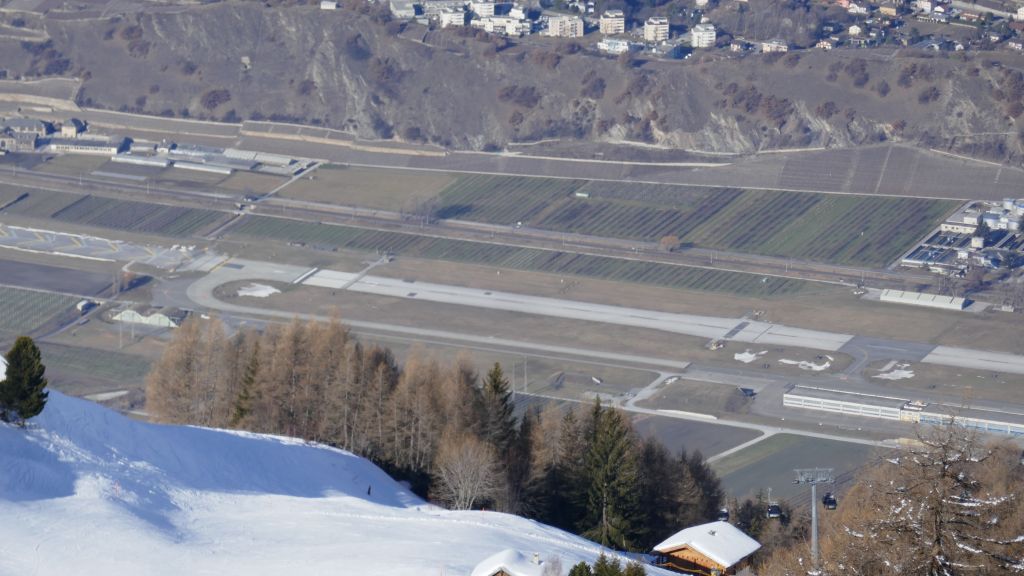 one of the bases has view of the local small airport