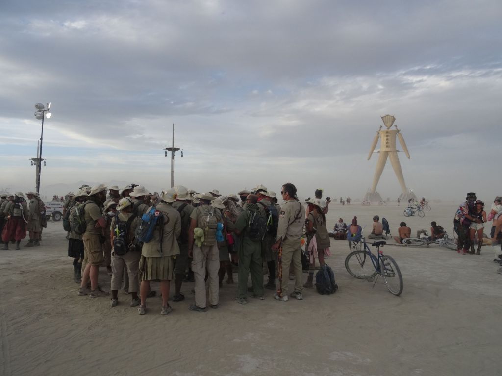 ranger meeting before the burn