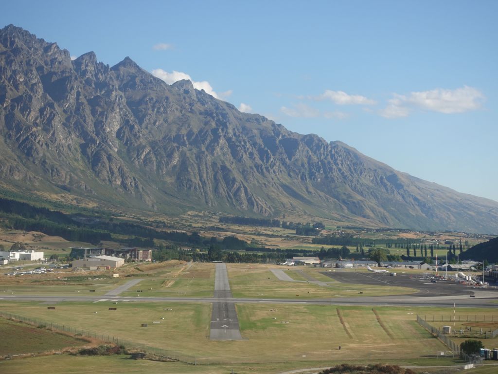 back in queenstown airport