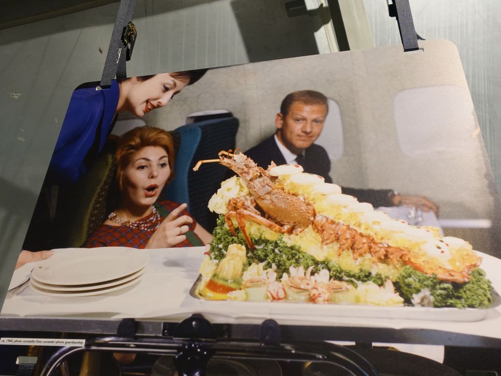 nice plane food back then