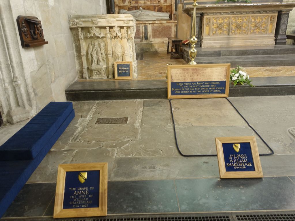 Shakespeare's tomb